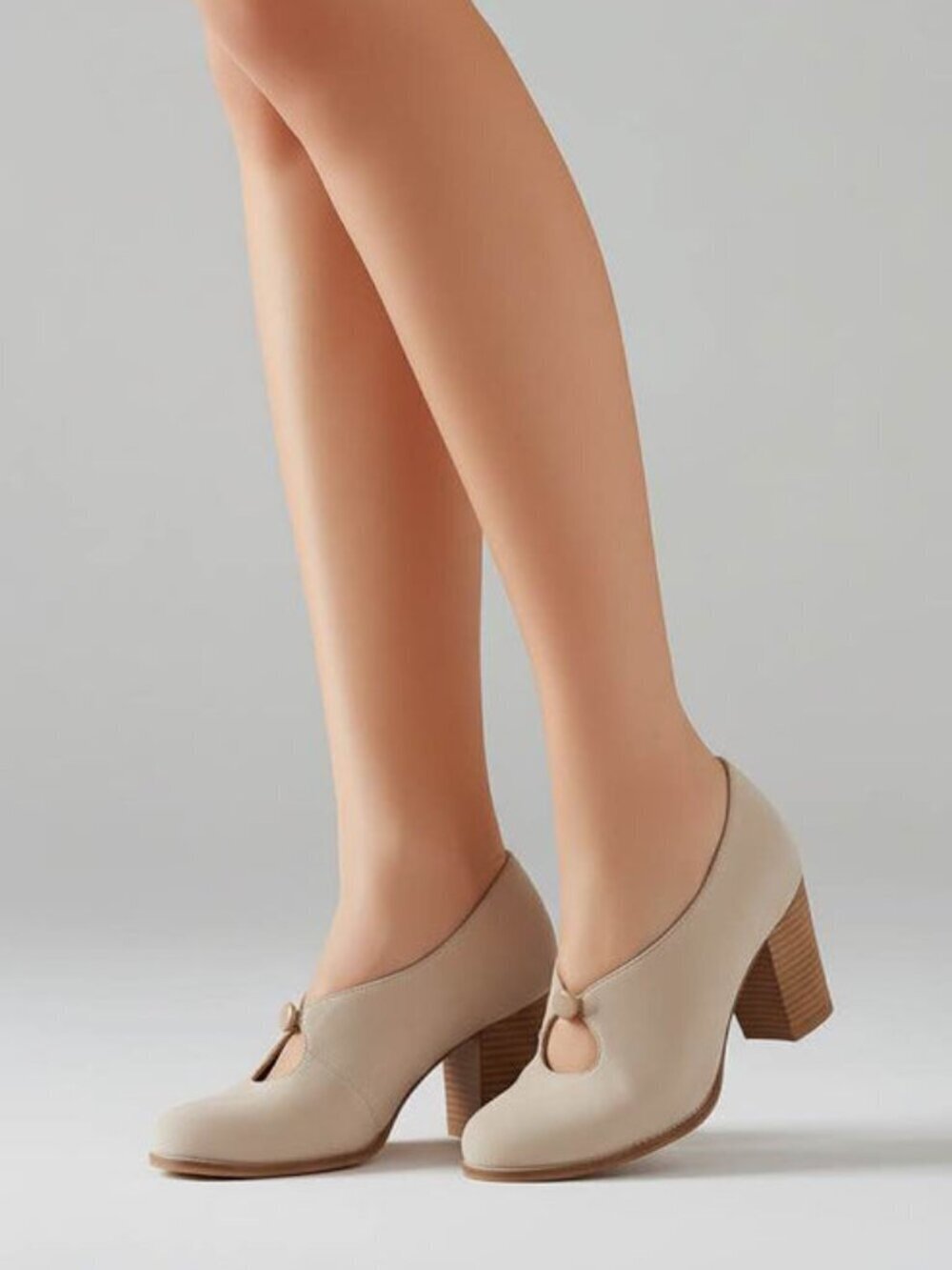 LATIGO FROM ANTHROPOLOGY TAUPE SUEDE SHOES